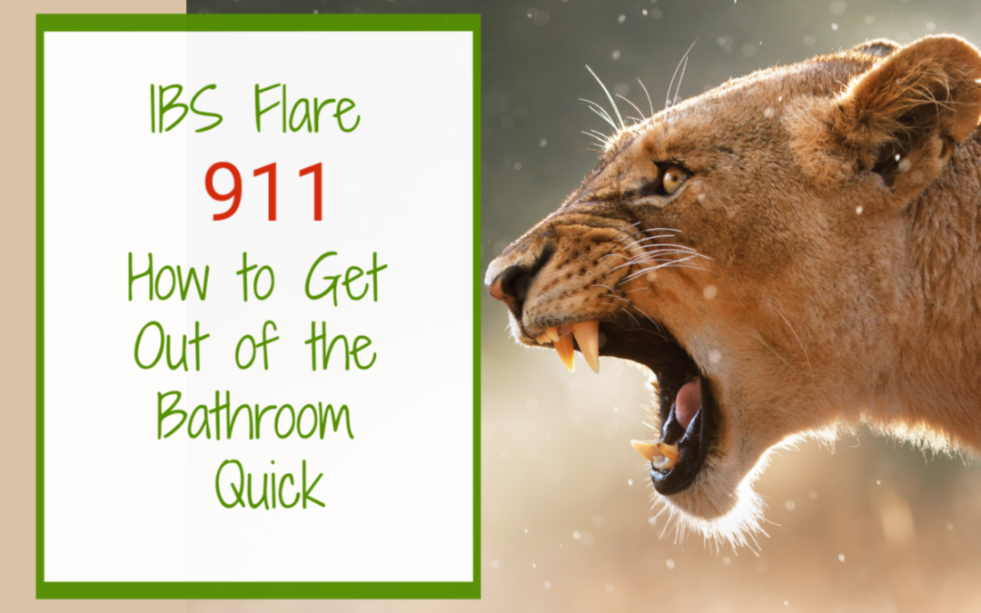 IBS Flare 911: 9 Ways to Get Out of the Bathroom Quick